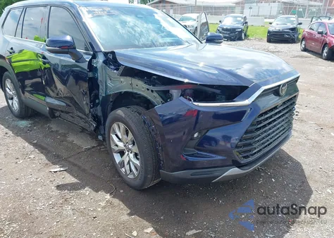 2025 Toyota Grand Highlander Limited z USA, uszkodzony, nr VIN 5TDAAAB53SS077851